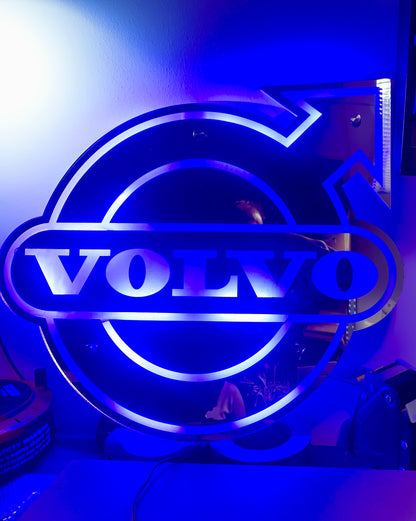 V8 Trucker Back Board Mirror Led Lichte Truck Interieur Acryl Led Board 12V of 24V