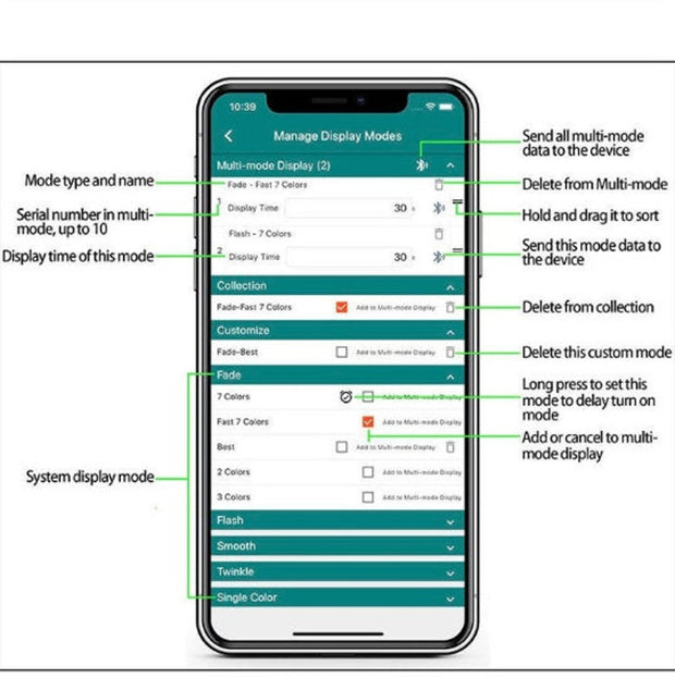 Schädel Personalisierte 3D-Illusion Intelligente APP-Steuerung 3D-Illusion-Nachtlicht Bluetooth, Musik, 7 &amp; 16M Farbe Mobile App, Hergestellt in Großbritannien