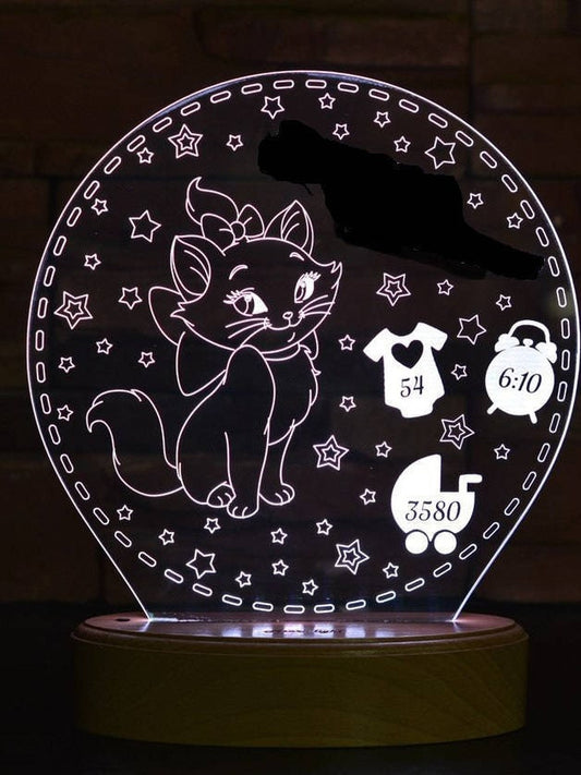 Personalized 3D Illusion Smart APP Control 3D Illusion Night Light Bluetooth,Music,7&16M Color Mobile App,Made in UK