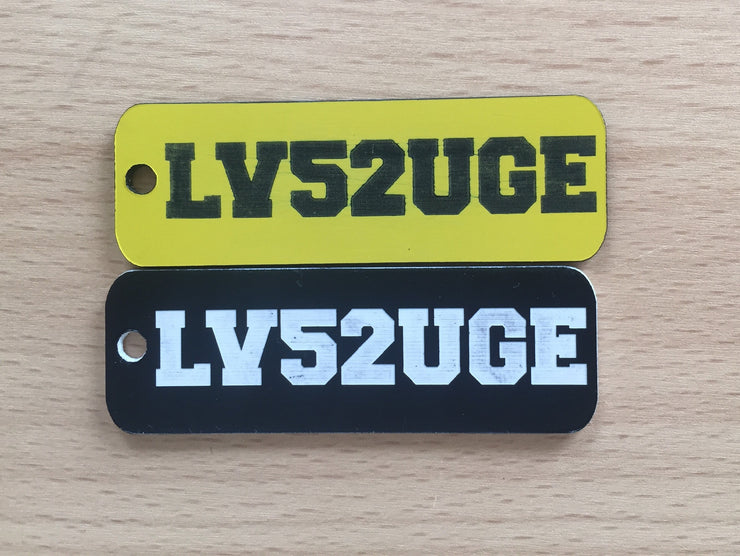 Number plate Key ring laser engraved with your text,car number plate