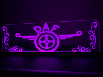 RGB Truck Cabin LED Light 12V/24V – Custom Engraved Bluetooth App Control Board