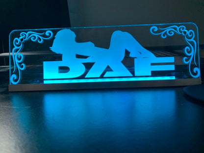 Custom Engraved Truck USB LED Board |Name Plate| RGB App & Remote | 30–50cm