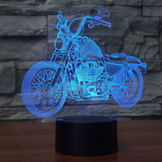 Motorcycle,Chopper 3D Illusion Smart APP Control 3D Illusion Night Light Bluetooth,Music,7&16M Color Mobile App,Made in UK