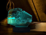 Volvo Cistern Truck 3D Illusion Smart APP Control 3D Illusion Night Light Bluetooth,Music,7&16M Color Mobile App,Made in UK