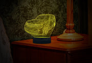 Range Rover Personalized 3D Illusion Smart APP Control 3D Illusion Night Light Bluetooth,Music,7&16M Color Mobile App,Made in UK