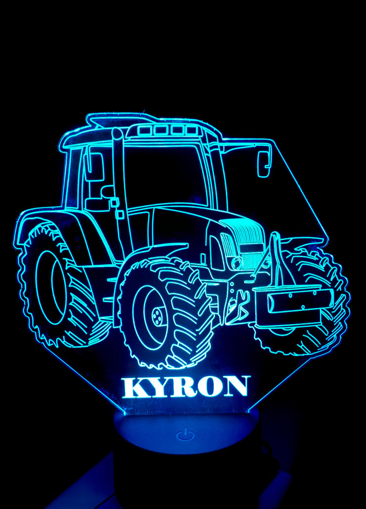 Tractor 3D Illusion Smart APP Control 3D Illusion Night Light Bluetooth,Music,7&16M Color Mobile App,Made in UK