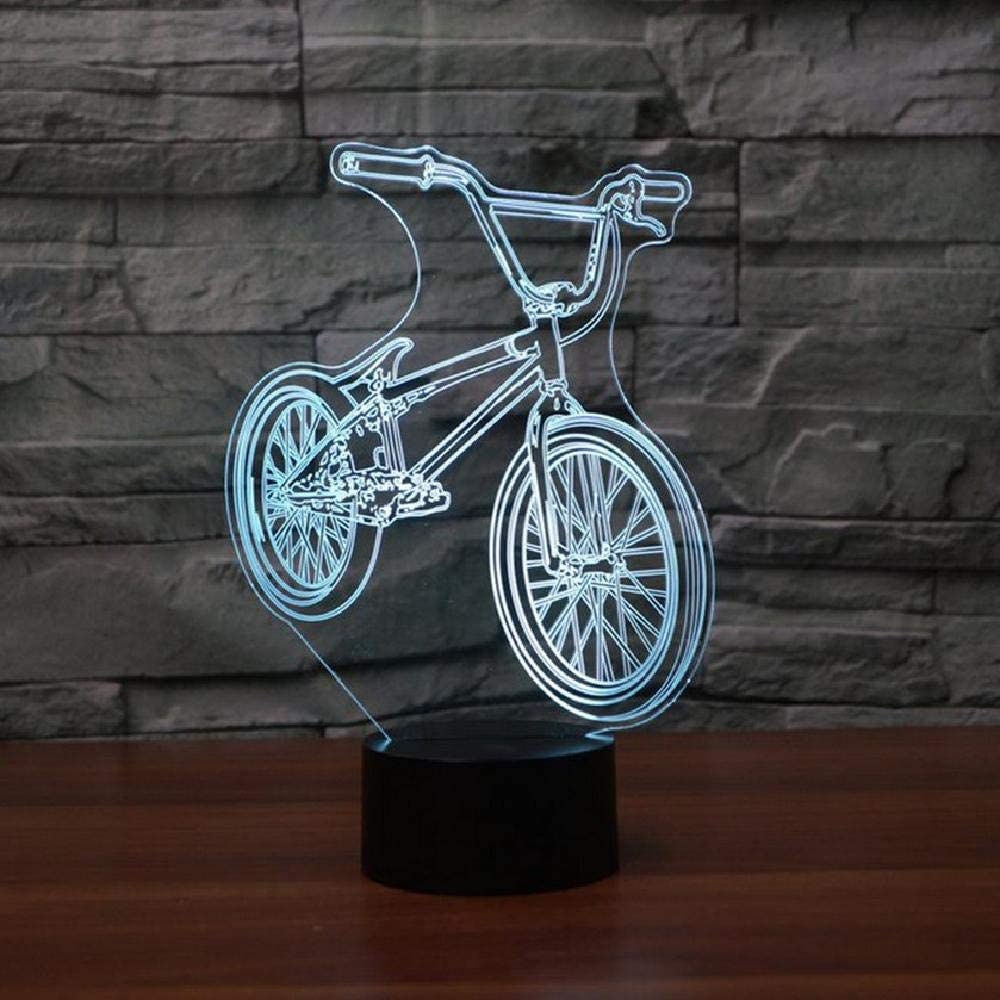 Fahrrad, Fahrrad, BMX, personalisierte 3D-Illusion, intelligente APP-Steuerung, 3D-Illusion, Nachtlicht, Bluetooth, Musik, 7 und 16 Millionen Farben, mobile App, hergestellt in Großbritannien