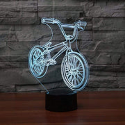 Bicycle,Bike,BMX Personalized 3D Illusion Smart APP Control 3D Illusion Night Light Bluetooth,Music,7&16M Color Mobile App,Made in UK