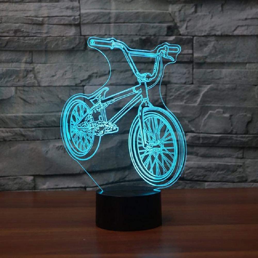 Fahrrad, Fahrrad, BMX, personalisierte 3D-Illusion, intelligente APP-Steuerung, 3D-Illusion, Nachtlicht, Bluetooth, Musik, 7 und 16 Millionen Farben, mobile App, hergestellt in Großbritannien
