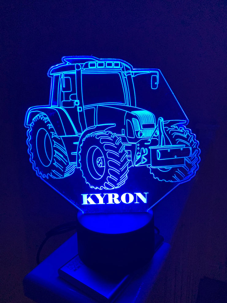 Tractor 3D Illusion Smart APP Control 3D Illusion Night Light Bluetooth,Music,7&16M Color Mobile App,Made in UK