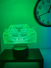 BMW 3D Illusion Smart APP Steuerung 3D Illusion Nachtlicht Bluetooth, Musik, 7 &amp; 16M Farbe Mobile App, Hergestellt in Großbritannien