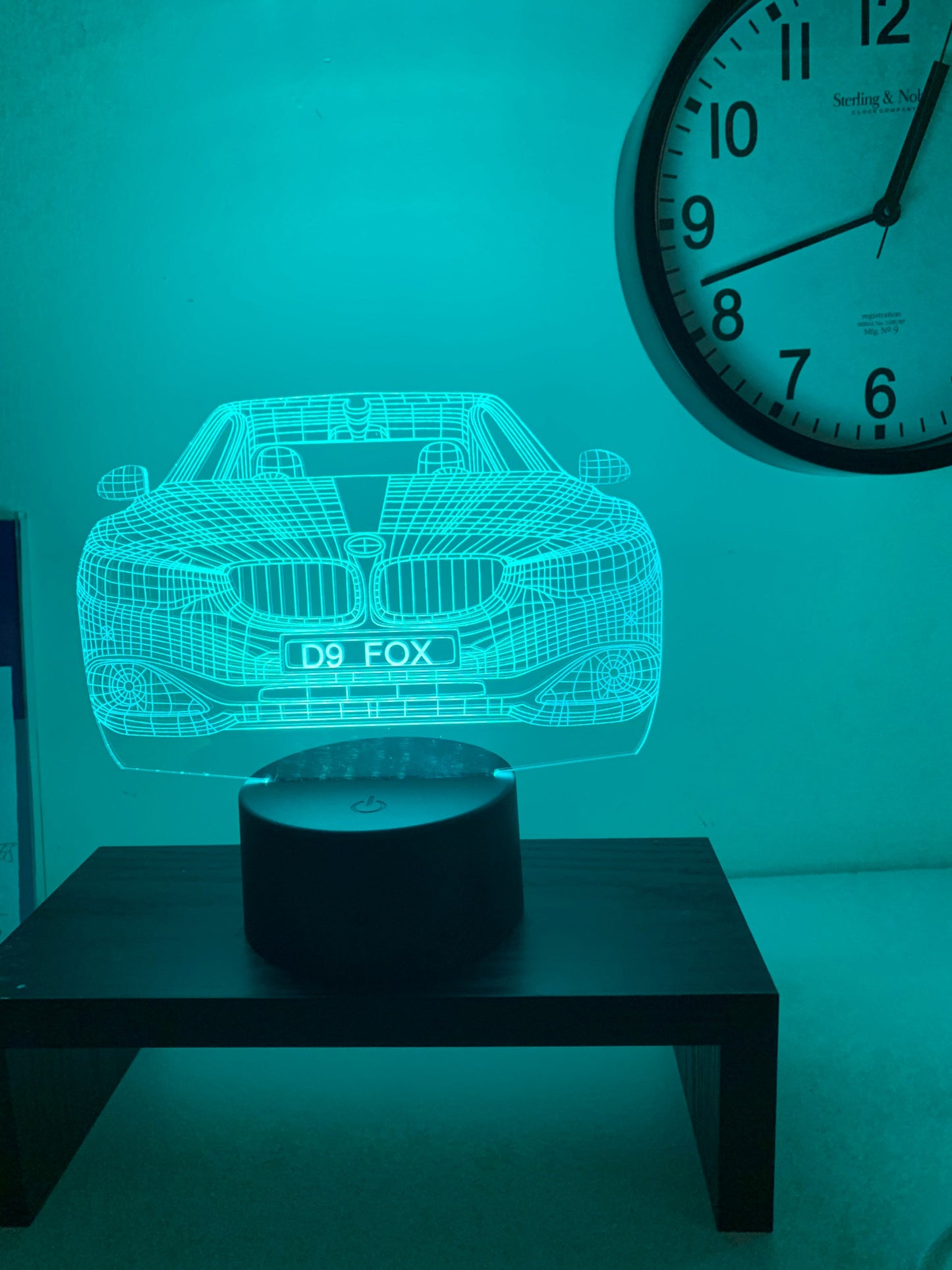 BMW 3D Illusion Smart APP Steuerung 3D Illusion Nachtlicht Bluetooth, Musik, 7 &amp; 16M Farbe Mobile App, Hergestellt in Großbritannien