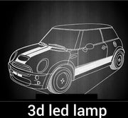 Mini Personalized 3D Illusion Smart APP Control 3D Illusion Night Light Bluetooth,Music,7&16M Color Mobile App,Made in UK