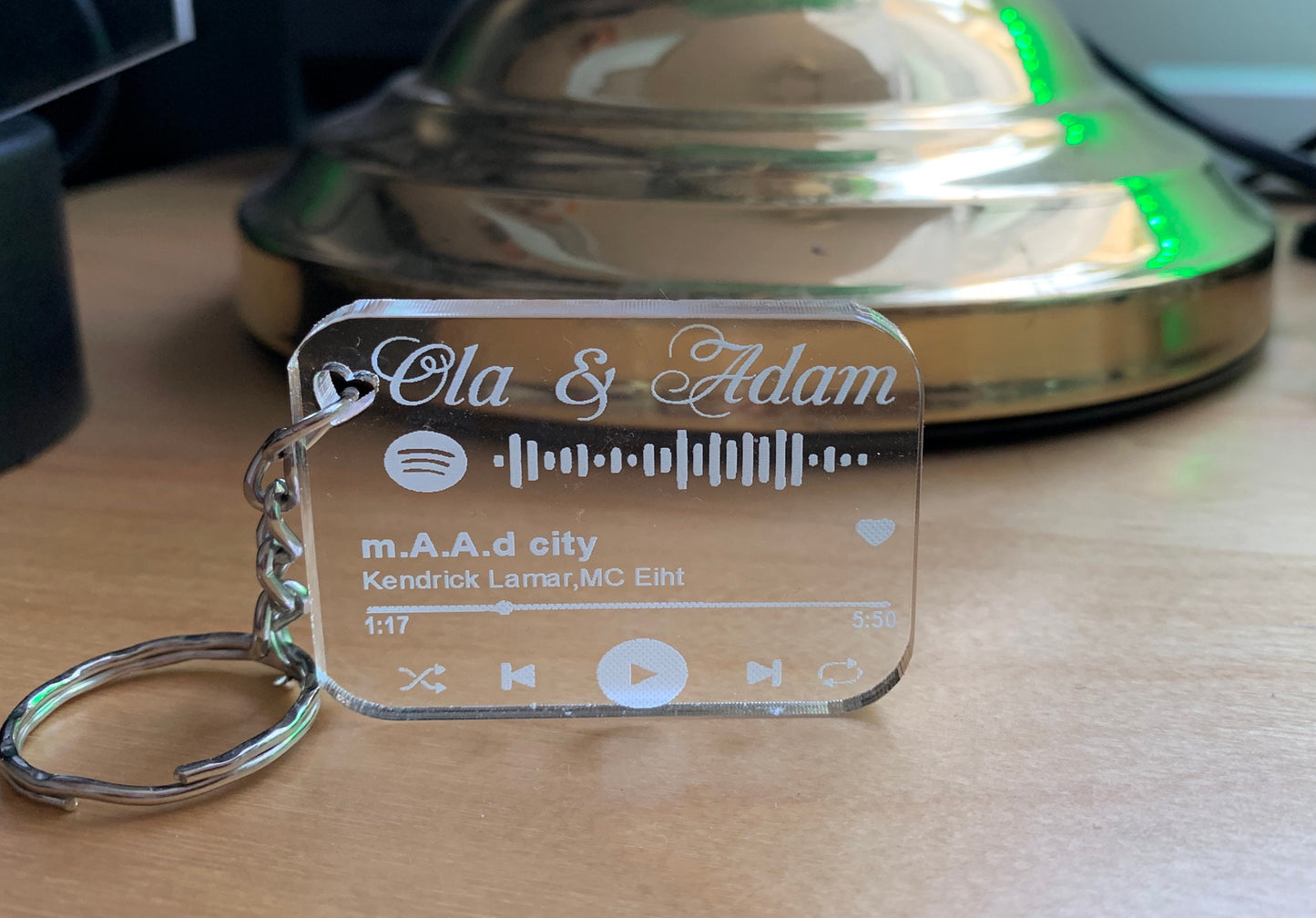Song Code Schlüsselanhänger Personalisierter Album-Schlüsselanhänger für Freundin, Freund, Geschenk für jeden Anlass