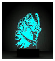 Grim Reaper,Death 3D Illusion Smart APP Control 3D Illusion Night Light Bluetooth,Music,7&16M Color Mobile App