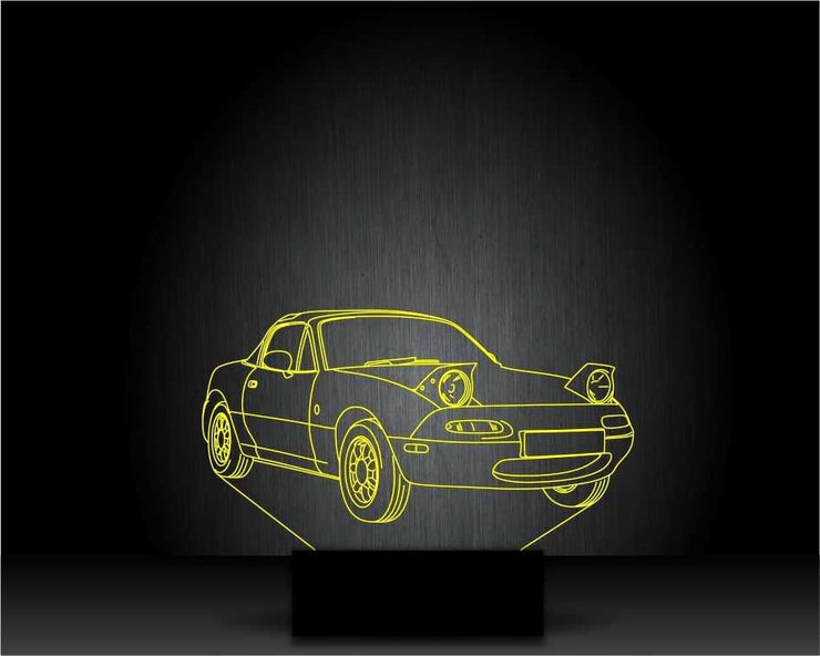 Mazda MX 5, personalisierter Mk1, 3D-Illusion, intelligente APP-Steuerung, 3D-Illusion, Nachtlicht, Bluetooth, Musik, 7&amp;16M Color Mobile App