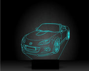 Mazda MX 5 Convertible ,Personalized Mk3 ,3D Illusion Smart APP Control 3D Illusion Night Light Bluetooth,Music,7&16M Color Mobile App