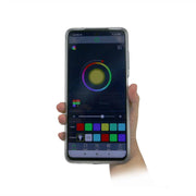 Custom Made 40 to 50 mm Truck Engraved Usb Led Board Usb App RGB Remote Control Led Lights