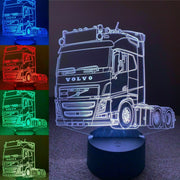 Truck's 3D Bluetooth, Sensor Lamp Base APP Control  LED Lamp